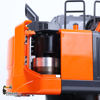 In Stock SFrog 1/14 Hydraulic RC Excavator ZX135US LITE - Metal PNP RTR