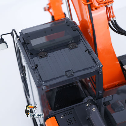 In Stock SFrog 1/14 Hydraulic RC Excavator ZX135US LITE - Metal PNP RTR