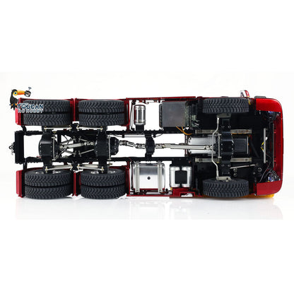 TOUCAN RC HOBBY MD 1/14 6x6 Metal RC Tractor Truck 770S Remote Control Car Model 2 Speed Transmission Metal Chassis FlySky ST8  CNC Differential Lock Axles Sound Light Motor Servo ESC