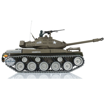 TOUCAN RC HOBBY Henglong 1/16 TK7.0 3839 USA Walker Bulldog RTR RC Tank FPV 360 Degrees Turret IR BB Smoke Metal Sprockets Idlers Road Wheels Gearbox Tracks