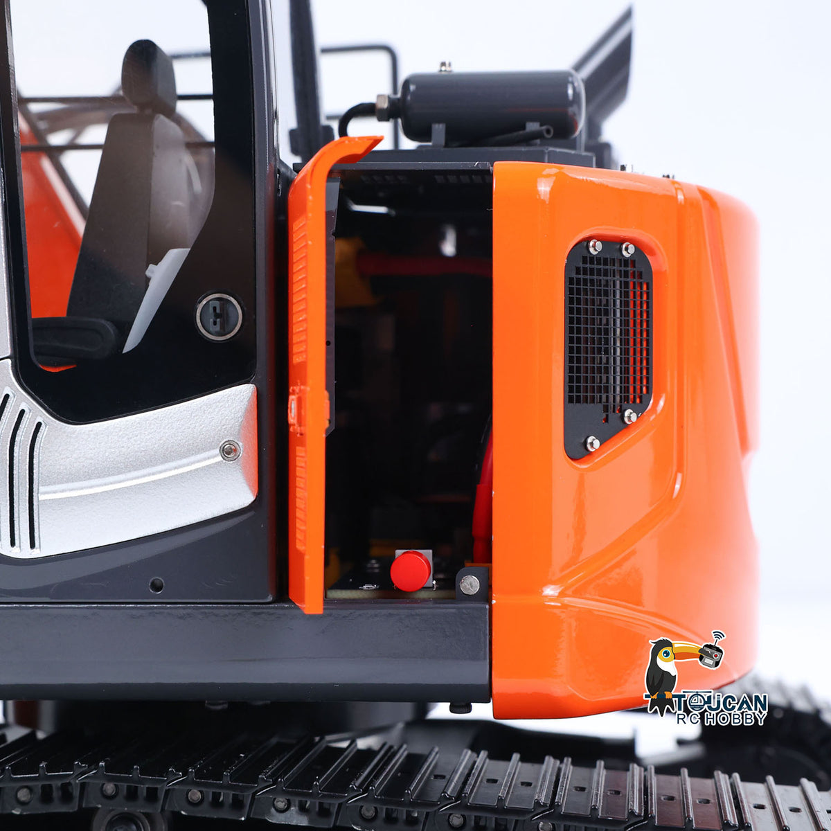 In Stock SFrog 1/14 Hydraulic RC Excavator ZX135US LITE - Metal PNP RTR