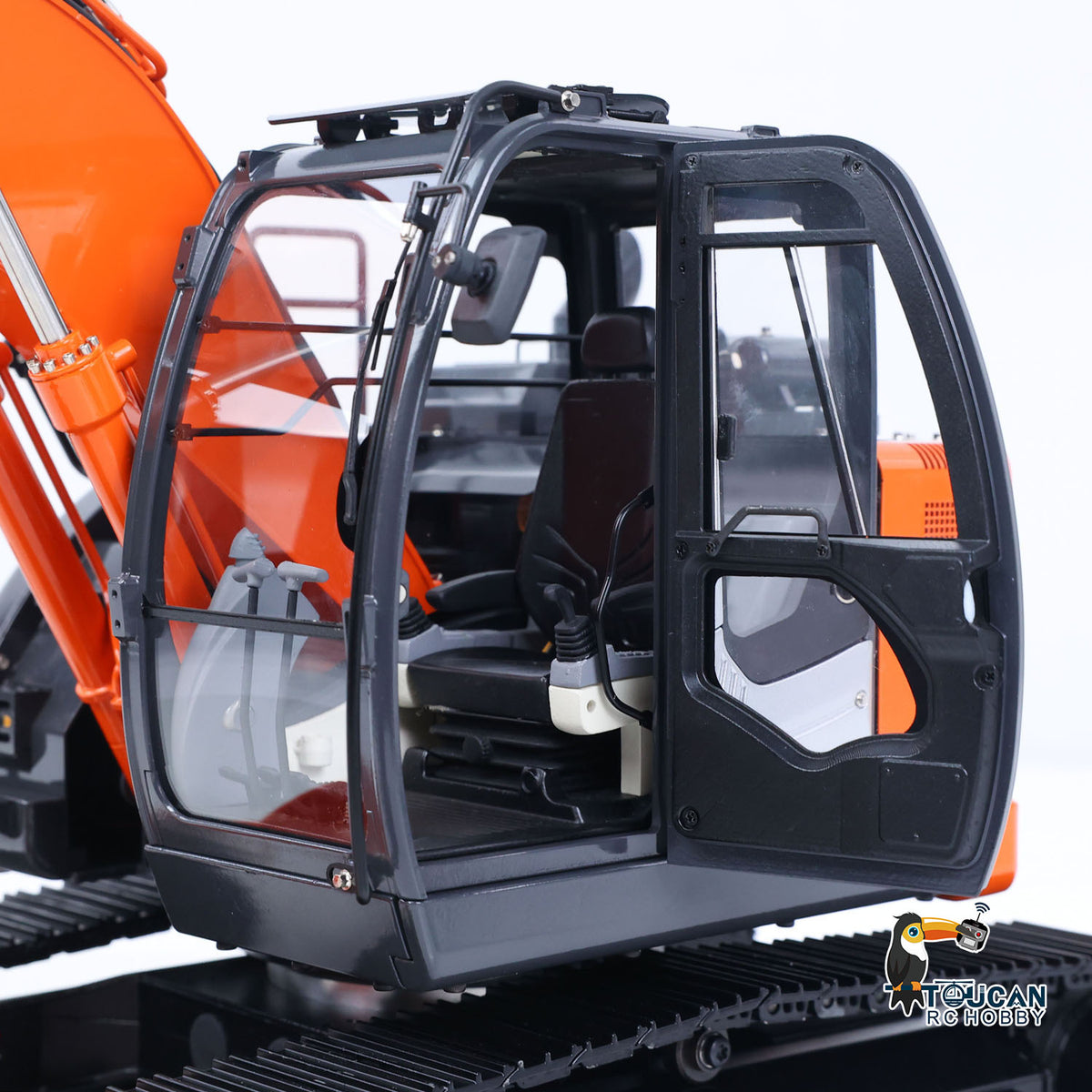 In Stock TOUCAN RC HOBBY SFrog ZX135US LITE 1/14 Metal RC Hydraulic Excavator PNP 3.5-4MPa Pump Brushless Motor Quick Coupler Light Sound System ST8 Controller