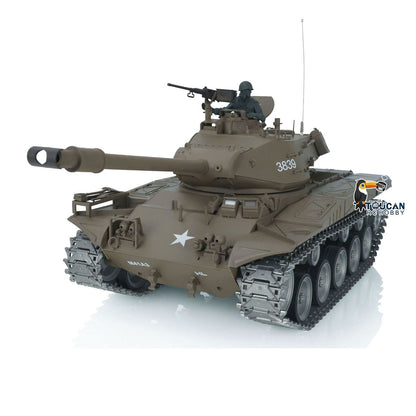TOUCAN RC HOBBY Henglong 1/16 TK7.0 3839 USA Walker Bulldog RTR RC Tank FPV 360 Degrees Turret IR BB Smoke Metal Sprockets Idlers Road Wheels Gearbox Tracks