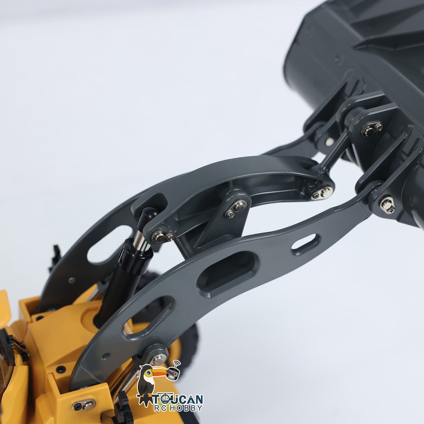 In Stock Double Eagle Metal 1/16 L260H E592 RC Loader Remote Control Electric Lifting Construction Vehicle Model Toy Light Sound ESC Motor Servo Battery