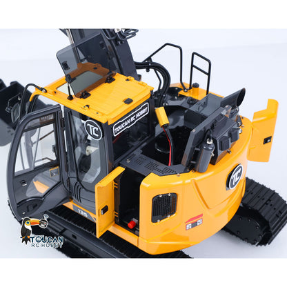 In Stock TOUCAN RC HOBBY SFrog ZX135US LITE 1/14 Metal RC Hydraulic Excavator PNP 3.5-4MPa Pump Brushless Motor Quick Coupler Light Sound System ST8 Controller