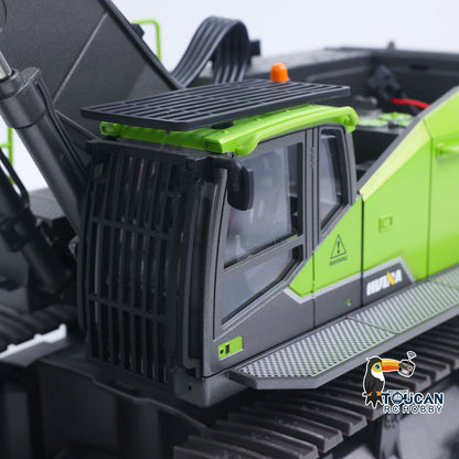 US Stock HUINA 1:14 Scale 593 1593 Toys RTR Truck Model RC Excavator Car Gift Battery 2.4Ghz Remote Control Light Sound