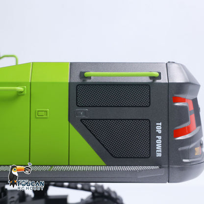 US Stock HUINA 1:14 Scale 593 1593 Toys RTR Truck Model RC Excavator Car Gift Battery 2.4Ghz Remote Control Light Sound