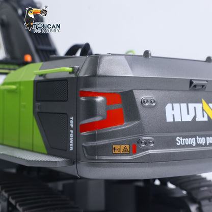 US Stock HUINA 1:14 Scale 593 1593 Toys RTR Truck Model RC Excavator Car Gift Battery 2.4Ghz Remote Control Light Sound