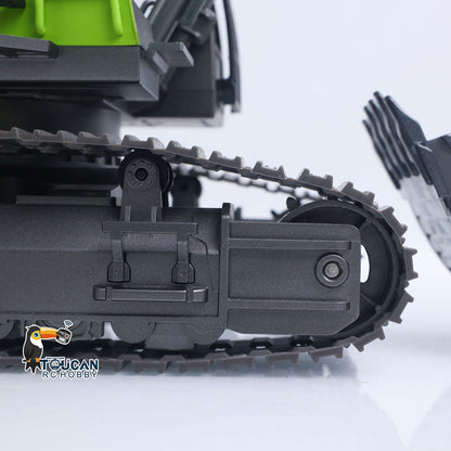 US Stock HUINA 1:14 Scale 593 1593 Toys RTR Truck Model RC Excavator Car Gift Battery 2.4Ghz Remote Control Light Sound