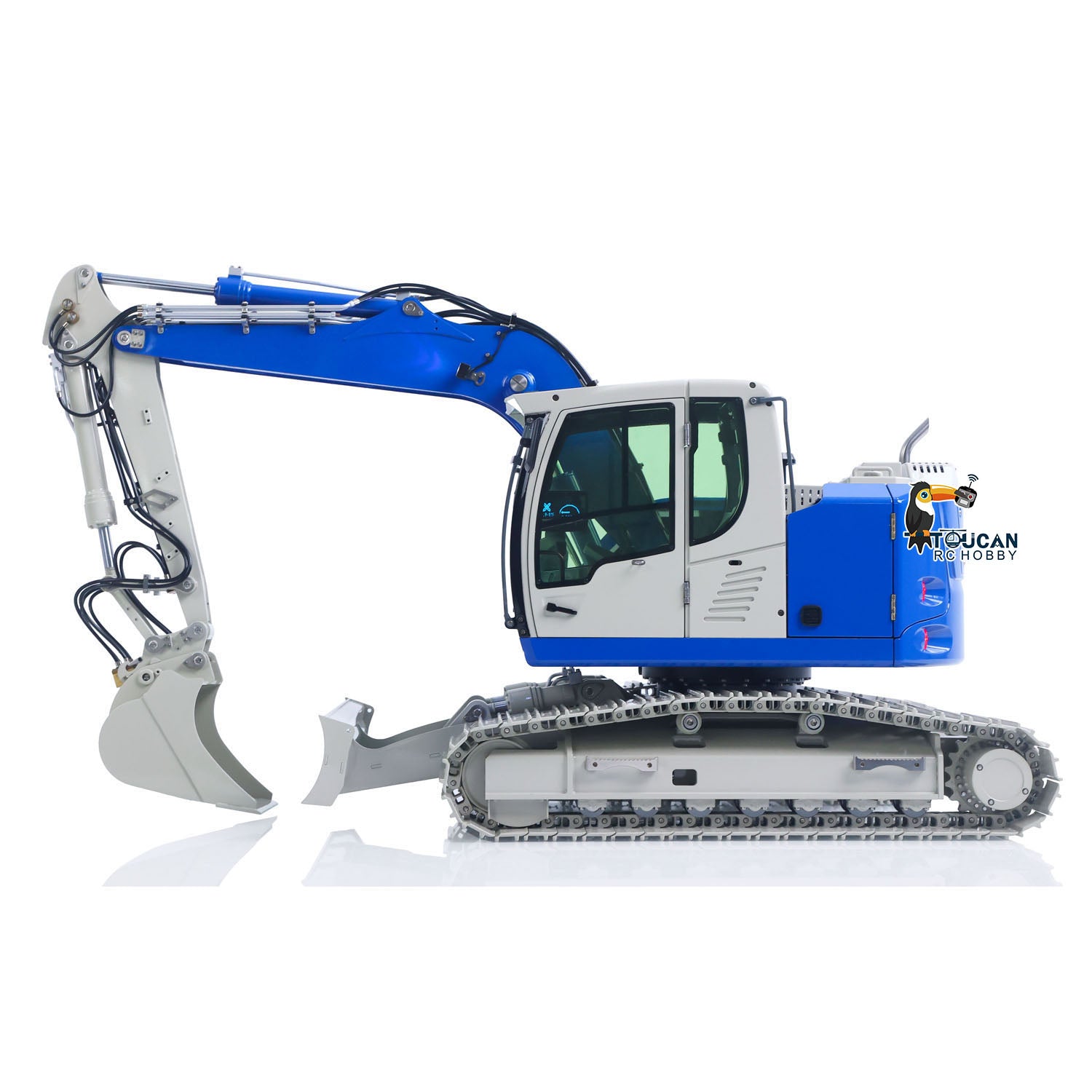 JDM-208 1/14 7CH Remote Control Hydraulic Excavator R920 2Arms