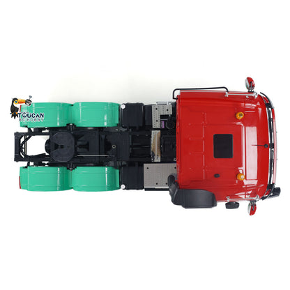 TOUCAN RC HOBBY HHRC 201911 1/14 6x4 Remote Control Tractor Truck 3-speed Gearbox RC Lorry Vehicle Sound & Light System Openable Door