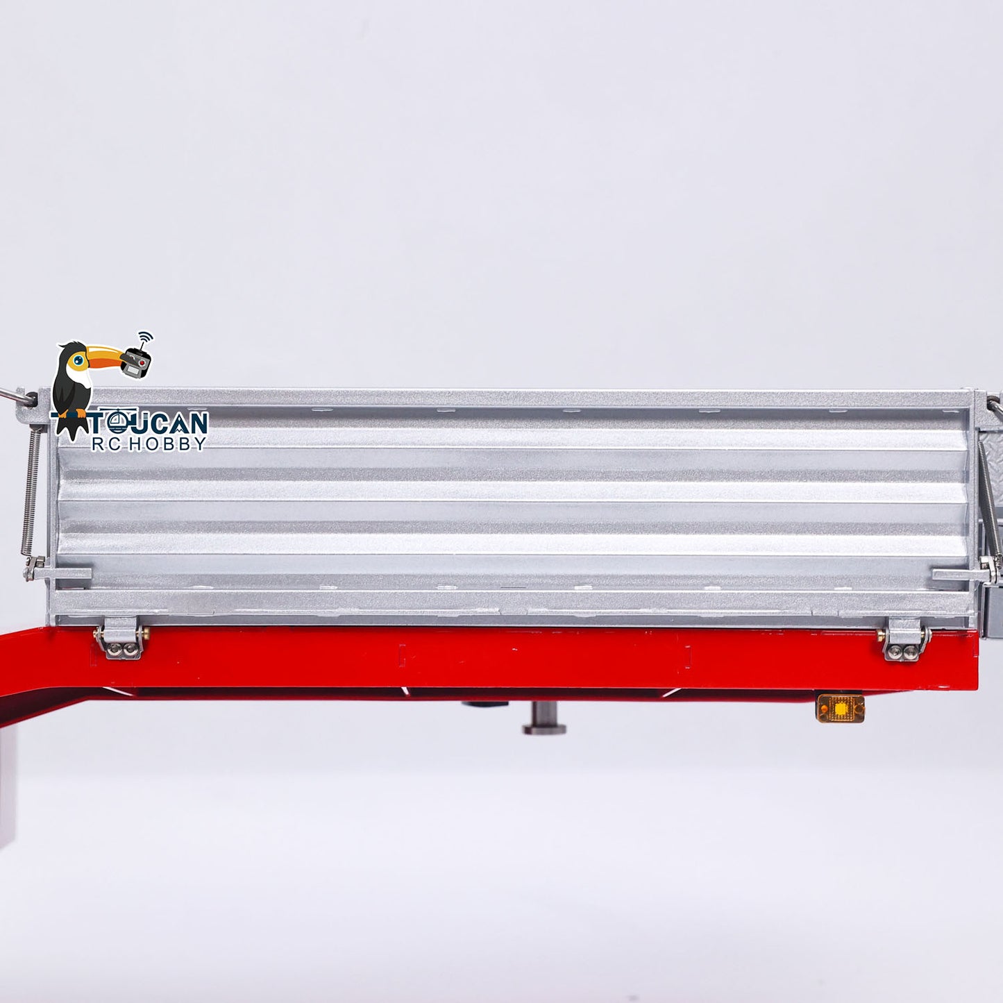 LESU A0055 1/14 Metal Hydraulic Lifting RC Trailer with 5 Axles Steering Electric Support Legs for RC Tractor Truck Model Weekend Outdoor Fun