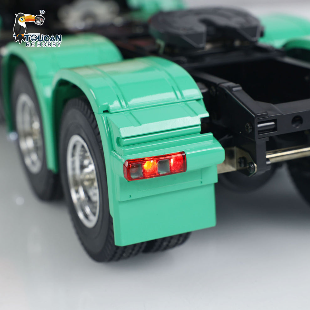 TOUCAN RC 4-Achsen Anhänger Metall - Elektrisches Heckbrett Für 1/14 RC Trucks