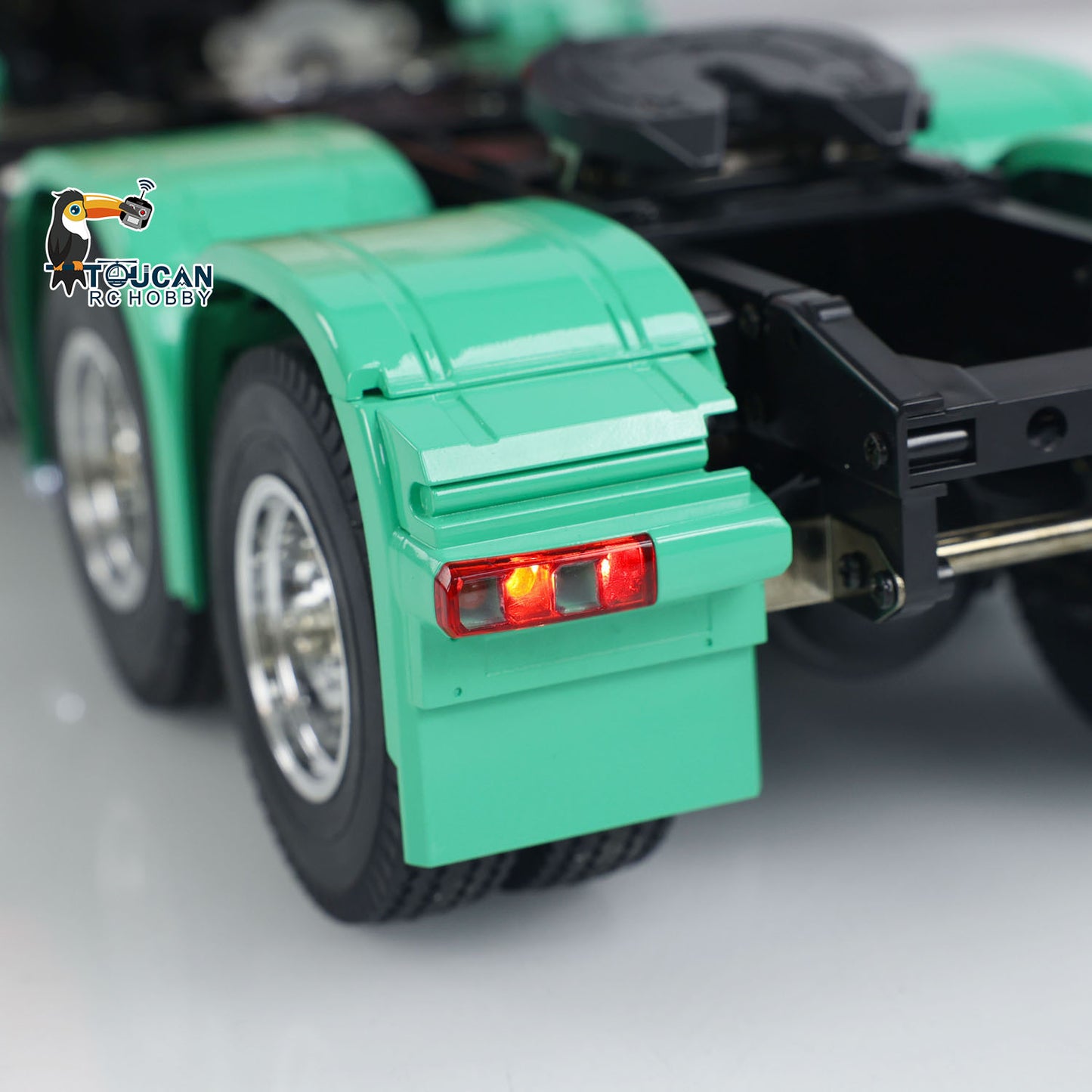 Customized TOUCAN 1/14 6x4 RC Tractor Truck Remote Control Car Model Painted Assembled Light Sound Upgraded Model ESC Servo Motor