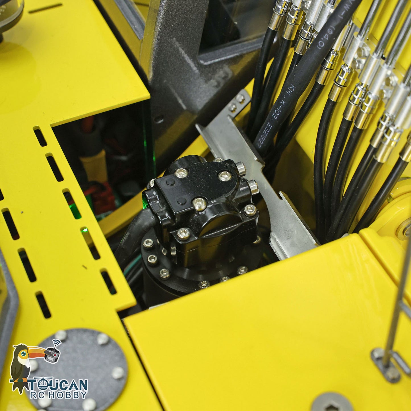 KABOLITE K350 200 Metal 1/14 3 Arms RC Hydraulic Excavator RTR Cars 6CH Valve Paladin 18EV Lite Battery ESC Motor Heavy Machine