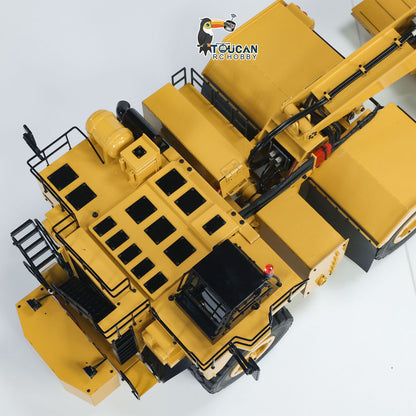 Metal 1/20 RC Heavy Duty Hydraulic Mining Trailer C739D PRO Gooseneck Car Remote Control Construction Machine RTR Battery