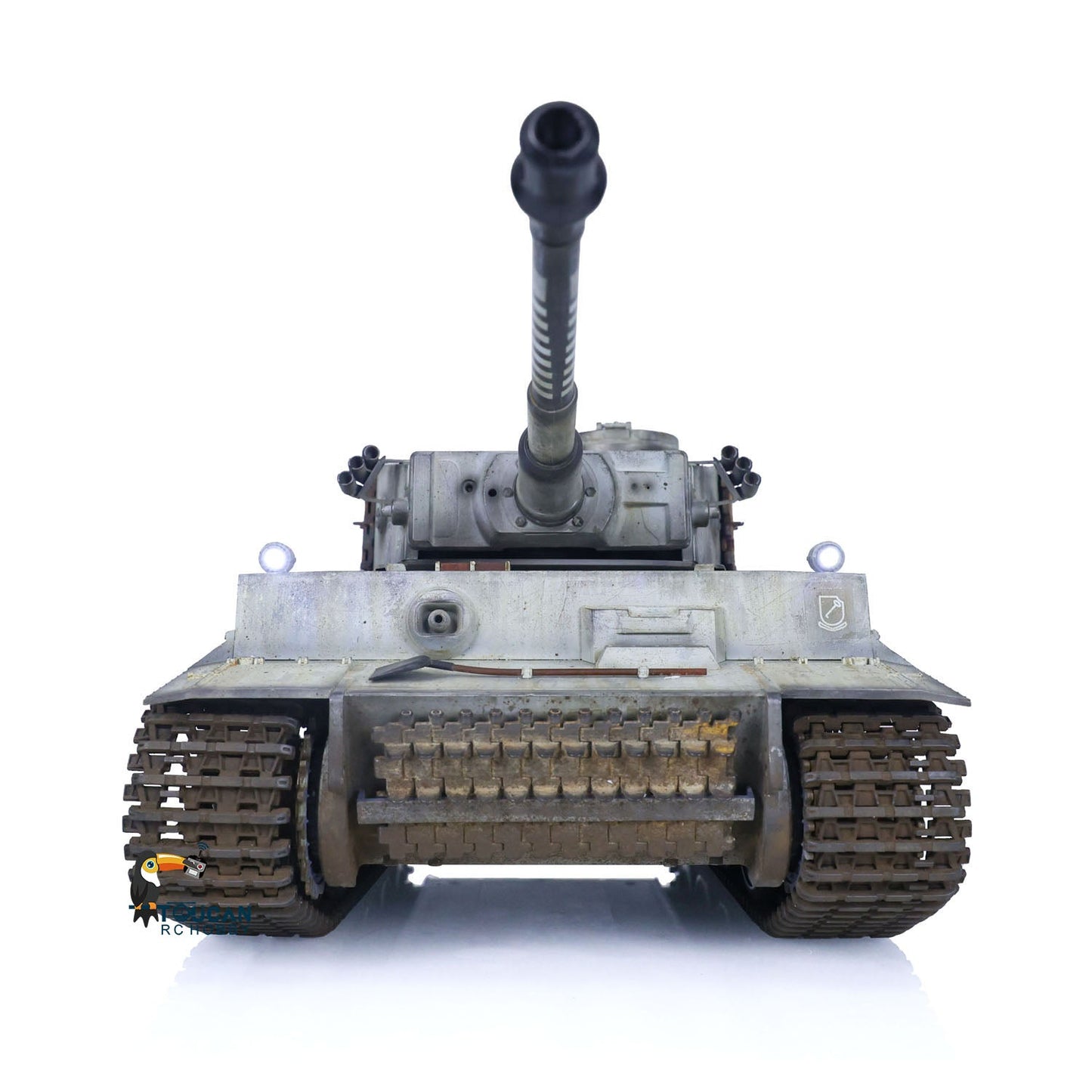 TOUCAN RC HOBBY Henglong 1/16 TK7.0 Plastic German Tiger I Panther RTR RC Tank 3818/3819 360 Degrees Turret Infrared Combat BB Sounds Lights Smoke Model