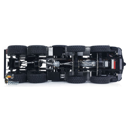 Toucanhobby BZ4663 1/14 Metal 8x8 RC Tractor Truck PNP 3 Speed Transmission Differential Lock Axles Remote Winch ST8 Controller Light Sound for Model Collectors