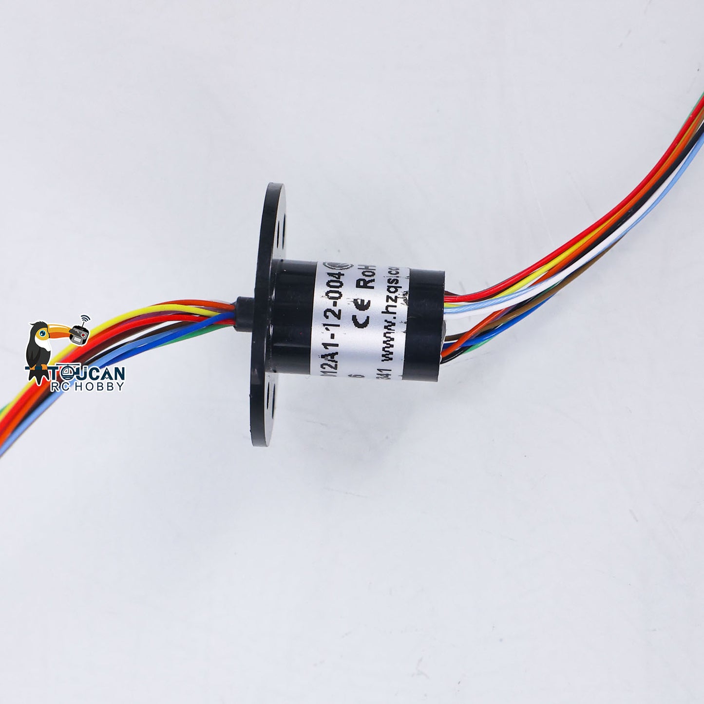 US Stock 1/16 Scale Henglong 6.0 7.0 RC Tank Models Upgraded Part Electric Slip Ring 12P DIY for 360 Degree grees Rotating Gear