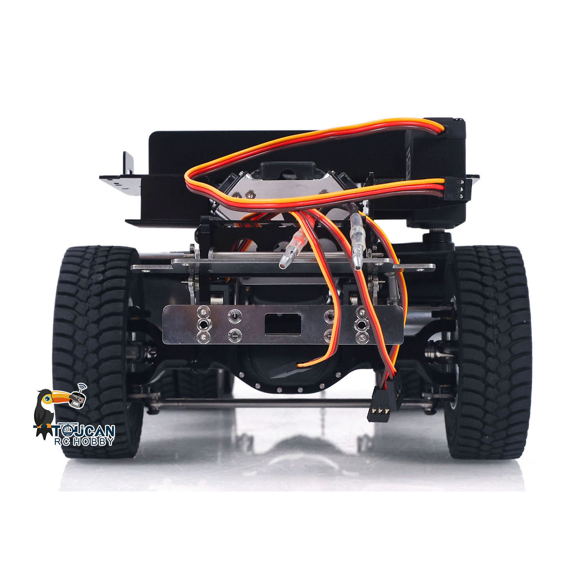 In Stock TOUCAN RC HOBBY MODO 6x6 1/14 RC Tractor Truck 770S With Metal Chassis 2-speed Gearbox Servo Motor  Tractor Car Model Kits For DIY Upgrade