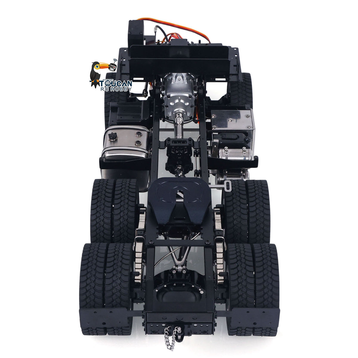 In Stock TOUCAN RC HOBBY MODO 6x6 1/14 RC Tractor Truck 770S With Metal Chassis 2-speed Gearbox Servo Motor  Tractor Car Model Kits For DIY Upgrade