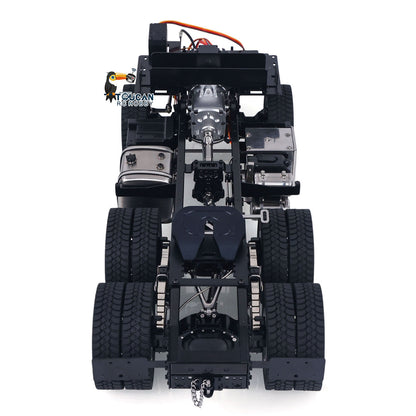 In Stock TOUCAN RC HOBBY MODO 6x6 1/14 RC Tractor Truck 770S With Metal Chassis 2-speed Gearbox Servo Motor  Tractor Car Model Kits For DIY Upgrade