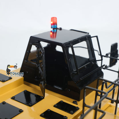 Metal 1/20 RC Heavy Duty Hydraulic Mining Trailer C739D PRO Gooseneck Car Remote Control Construction Machine RTR Battery