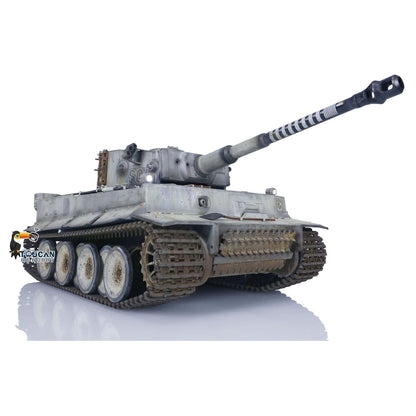 1/16 Heng Long 1/16 RC Tank Upgraded German Tiger I 7.0 Radio Controlled Military Carual Spray Vehicle 3818 360