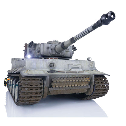 TOUCAN RC HOBBY Henglong 1/16 TK7.0 Plastic German Tiger I Panther RTR RC Tank 3818/3819 360 Degrees Turret Infrared Combat BB Sounds Lights Smoke Model