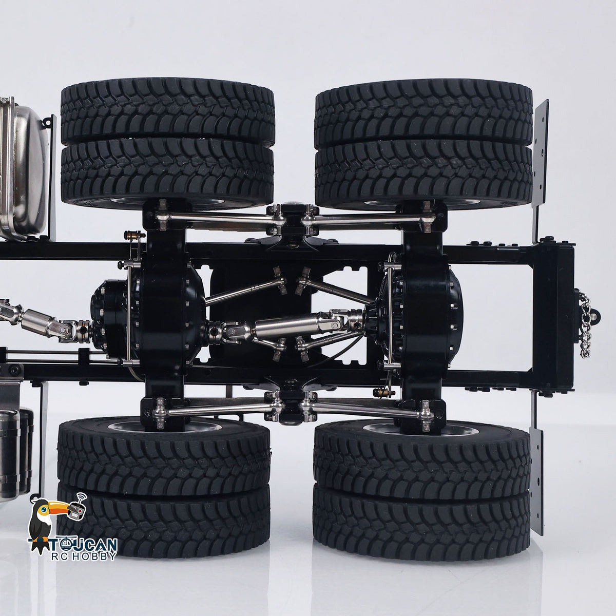 In Stock TOUCAN RC HOBBY MODO 6x6 1/14 RC Tractor Truck 770S With Metal Chassis 2-speed Gearbox Servo Motor  Tractor Car Model Kits For DIY Upgrade