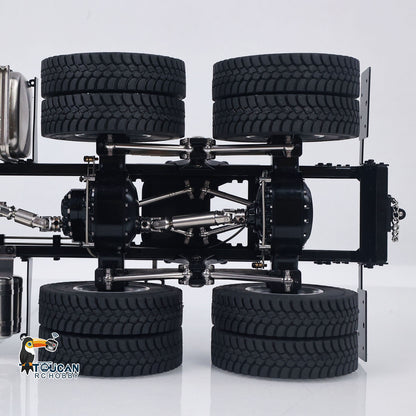 In Stock TOUCAN RC HOBBY MODO 6x6 1/14 RC Tractor Truck 770S With Metal Chassis 2-speed Gearbox Servo Motor  Tractor Car Model Kits For DIY Upgrade