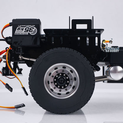 In Stock TOUCAN RC HOBBY MODO 6x6 1/14 RC Tractor Truck 770S With Metal Chassis 2-speed Gearbox Servo Motor  Tractor Car Model Kits For DIY Upgrade