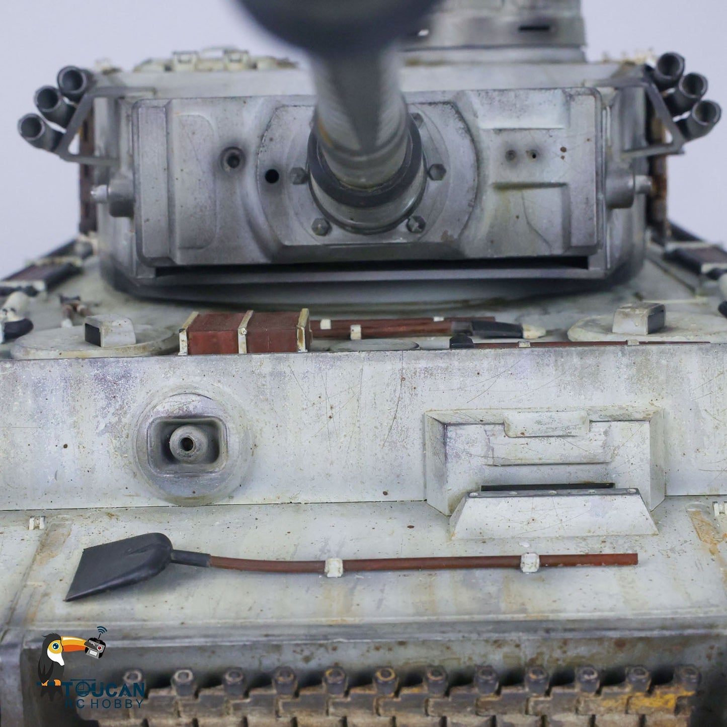 TOUCAN RC HOBBY Henglong 1/16 TK7.0 Plastic German Tiger I Panther RTR RC Tank 3818/3819 360 Degrees Turret Infrared Combat BB Sounds Lights Smoke Model