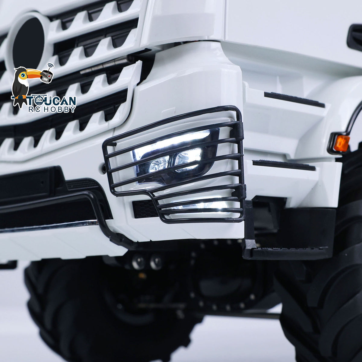 TOUCAN RC HOBBY 3363 MODO 1/14 4x4 Metal Remote Control Hydraulic Dumper 2Speed Gearbox Differential Locks RC Tipper Model ST8 Radio Light Sound