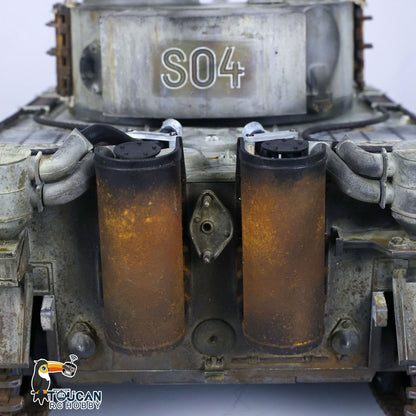 1/16 Heng Long 1/16 RC Tank Upgraded German Tiger I 7.0 Radio Controlled Military Carual Spray Vehicle 3818 360