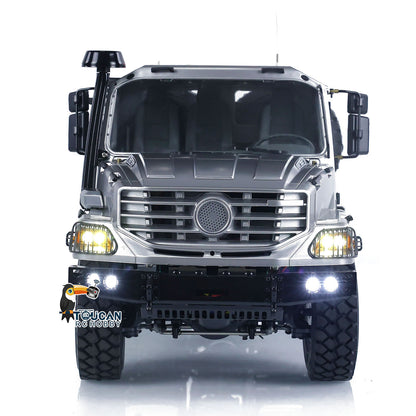 JDModel 157 1/14 6x6 Metal RTR RC Off-road Tractor Brushless ESC Motor Optional Light Sound for Model Collectors Outdoor