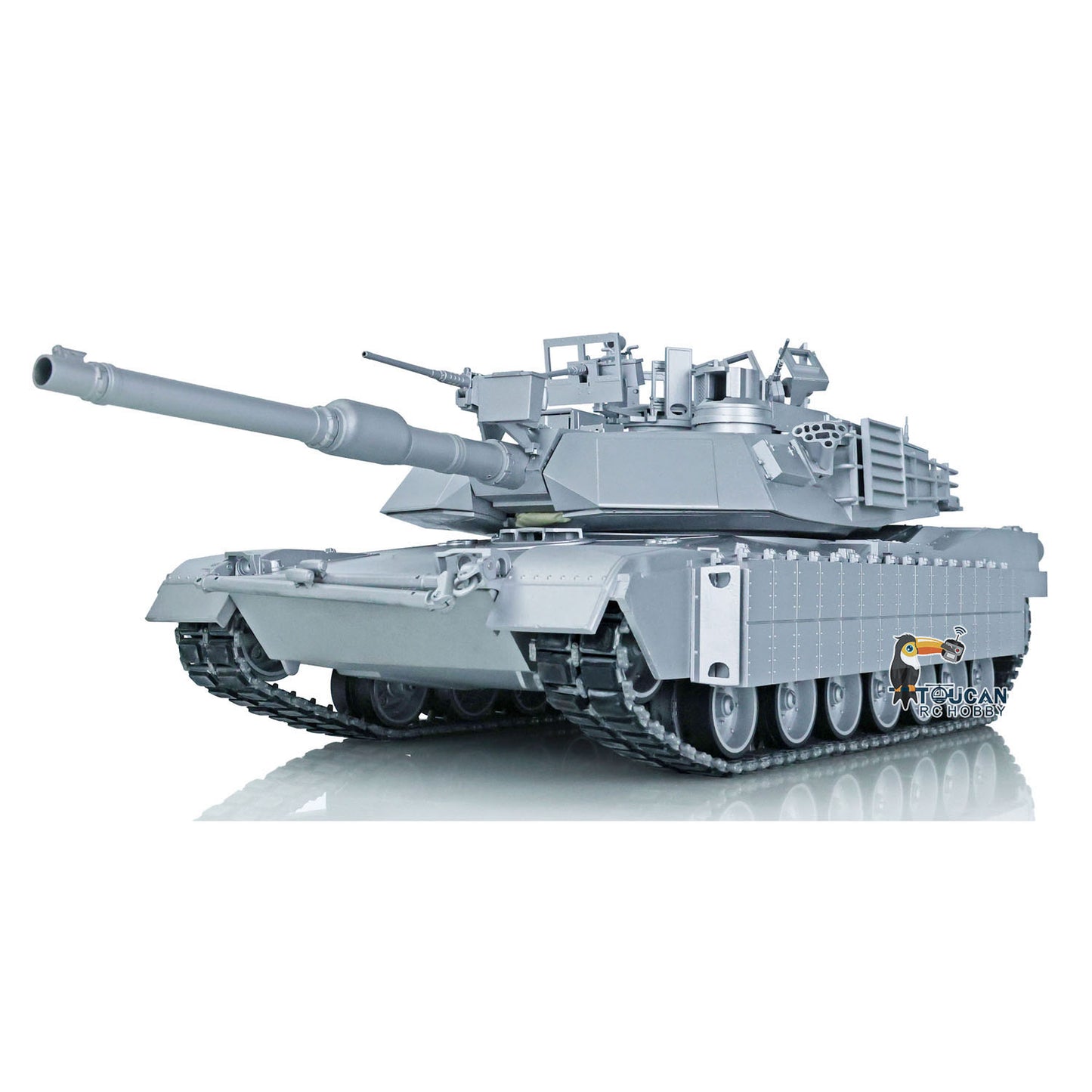 1:16 Scale Full Metal RC Tank US Abrams M1A2 3918 Remote Controlled Electric Tracked Car TUSK I Driving Gearbox Barrel Recoil Speaker Lifting System