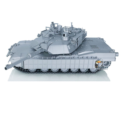 1:16 Scale Full Metal RC Tank US Abrams M1A2 3918 Remote Controlled Electric Tracked Car TUSK I Driving Gearbox Barrel Recoil Speaker Lifting System