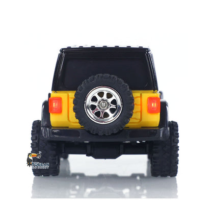 US Stock 2.4G 1/36 Remote Control Rock Crawler RC Off Road Car 4*4 RTR Model Vehicle Light Battery Radio Mini Toy for Children Gifts