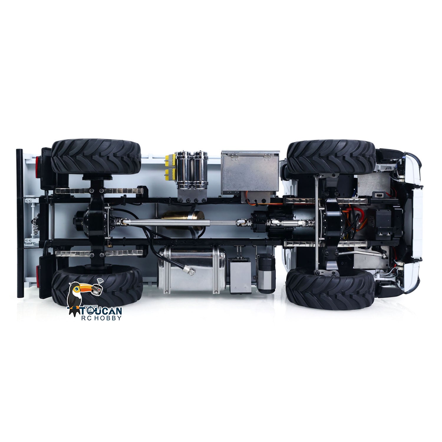 MODO 1/14 Hydraulic RC Dump Truck 3363 - 4x4 All-Metal Chassis PNP