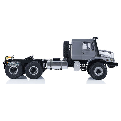 US Stock 1/14 6x6 RC Off-road Tractor Truck JDModel Remote Control Car Differential Axles