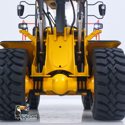 Double E Metal 1/14 4X4 Remote Control Hydraulic Loader L260H Axle Locks 2Speed Gearbox Brushless Motor Battery RTR Light System