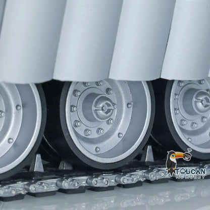 Full Metal 1:16 RC Military Tank 3918 Abrams M1A2 TUSK II Radio Controlled Tracked Car Model Speaker Barrel Recoil and Lifting System Driving Gearbox