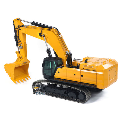 Heavy Machine 1/12 RC Hydraulic Excavator 395F Remote Control Metal Digger RTR Model Car 1.0L Dual Pump Frsky X14 Radio Battery