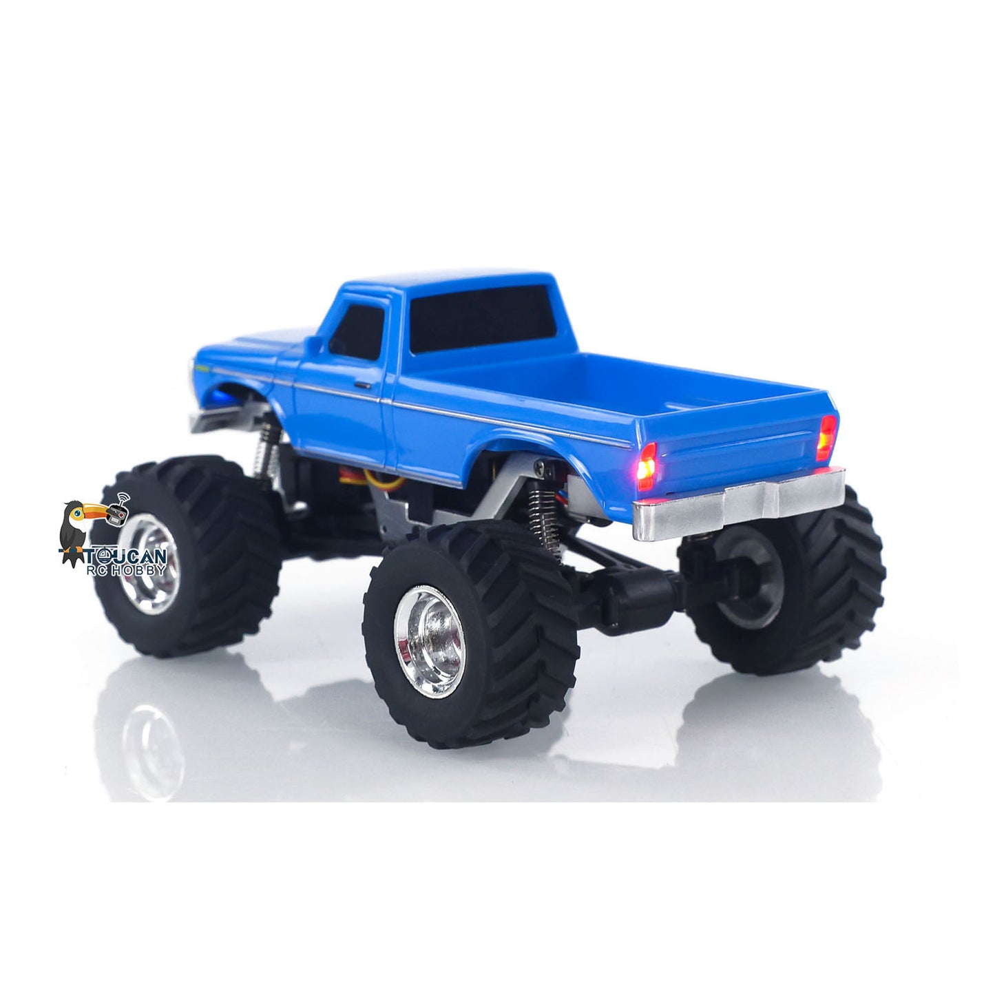US Stock JABAILE 3602 1/36 4WD 2.4G Radio Controlled Off Road Vehicles Mini Crawler Car Battery Lights RTR RC Toys Model Children Gift