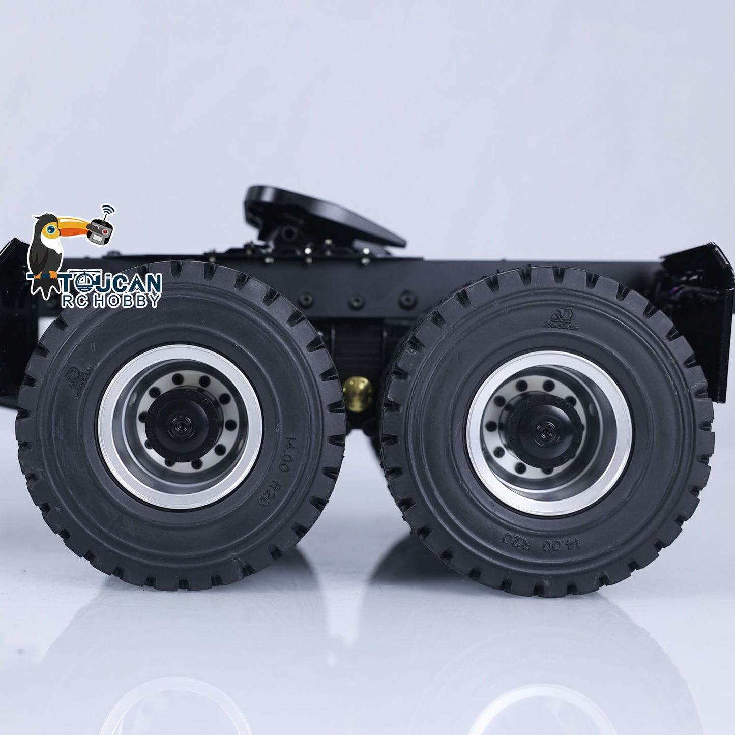 JDModel 157 1/14 6x6 Metal RTR RC Off-road Tractor Brushless ESC Motor Optional Light Sound for Model Collectors Outdoor