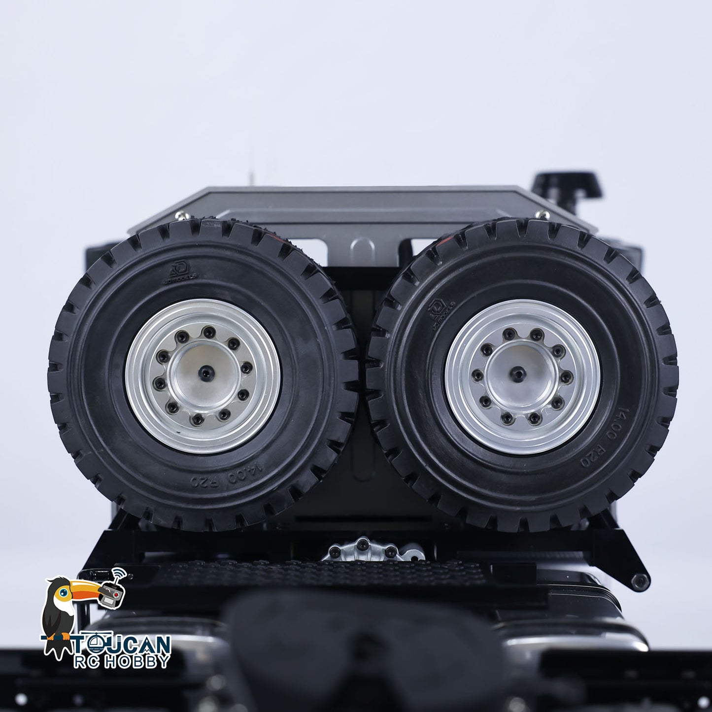 JDModel 157 1/14 6x6 Metal RTR RC Off-road Tractor Brushless ESC Motor Optional Light Sound for Model Collectors Outdoor