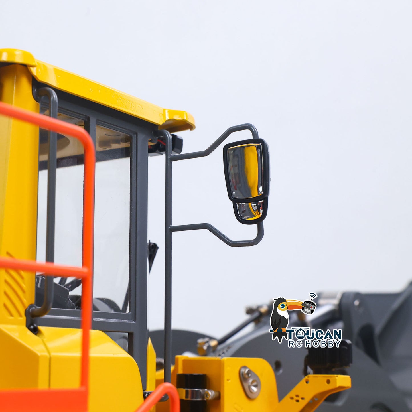 TOUCAN RC HOBBY Double E L260H E114 1/14 Metal 4x4 RC RTR Hydraulic Wheel Loader 2-Speed Gearbox Differential Lock Axles Light Sound Brushless Motor for Enthusiast