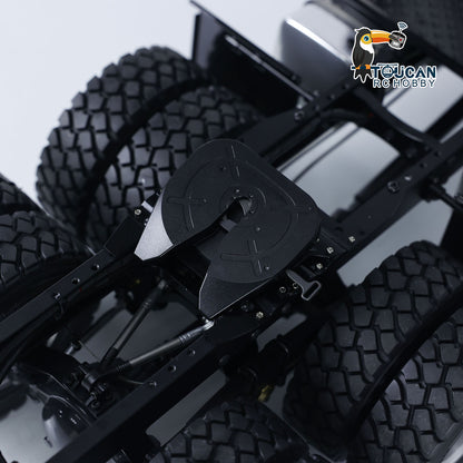 JDModel 157 1/14 6x6 Metal RTR RC Off-road Tractor Brushless ESC Motor Optional Light Sound for Model Collectors Outdoor
