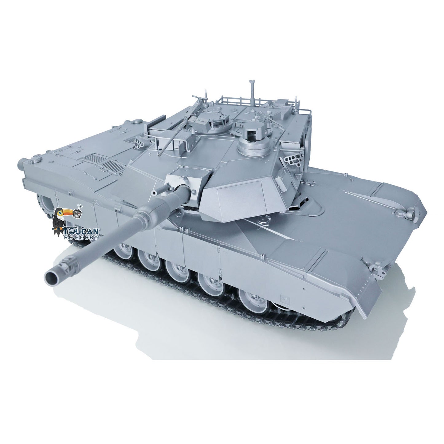 1/16 Full Metal RC Tank Abrams M1A2 3918 Radio Control Tracked Car Standard Version Driving Gearbox Barrel Recoil Speaker